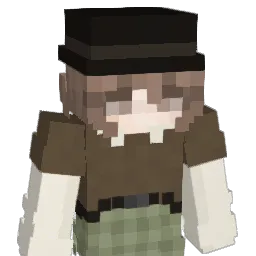 monetts Minecraft avatar bust