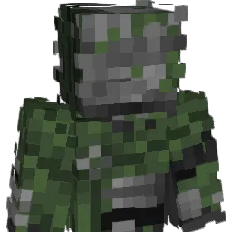 moneypoopoo Minecraft avatar bust