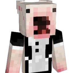 monicagona Minecraft avatar bust