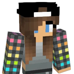 monika7 Minecraft avatar bust
