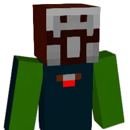 monk1313 Minecraft avatar bust