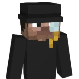 monokel Minecraft avatar bust