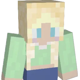 montiee Minecraft avatar bust