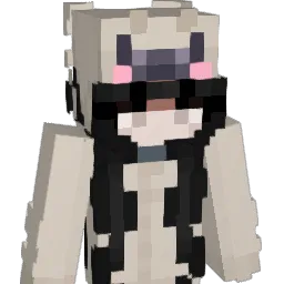moomelody Minecraft avatar bust