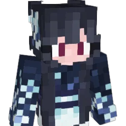 moon25black Minecraft avatar bust