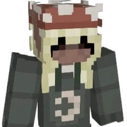 moonfungi Minecraft avatar bust
