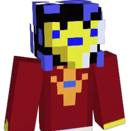 moopoking Minecraft avatar bust