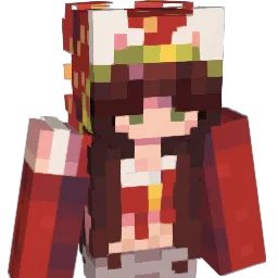 morangoazul Minecraft avatar bust