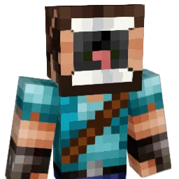 morganharper Minecraft avatar bust