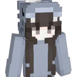mosaShark Minecraft avatar bust