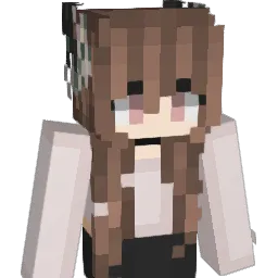 mossnana Minecraft avatar bust