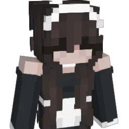 moutline Minecraft avatar bust