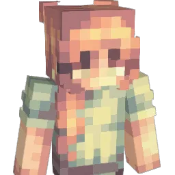 mqchelle Minecraft avatar bust