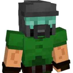 mrwaffle208 Minecraft avatar bust