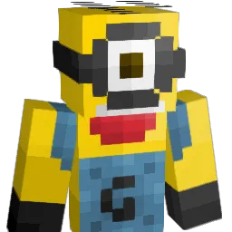 mschahn Minecraft avatar bust