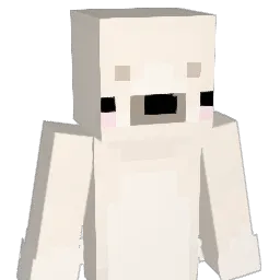 mu2hroom Minecraft avatar bust