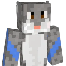 mudpug Minecraft avatar bust