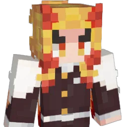 mugenman Minecraft avatar bust