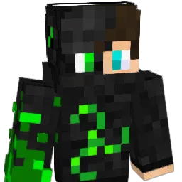 mulletking Minecraft avatar bust