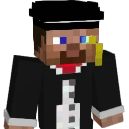 munchville Minecraft avatar bust