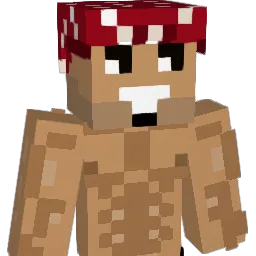 munwin Minecraft avatar bust