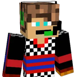murder808 Minecraft avatar bust