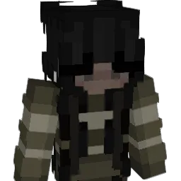 mushroomprincee Minecraft avatar bust
