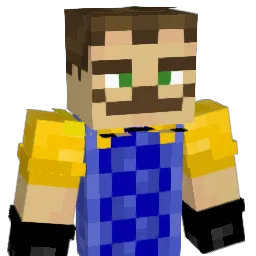 mystergeek Minecraft avatar bust