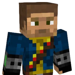nObrainR Minecraft avatar bust