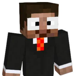nQffe Minecraft avatar bust