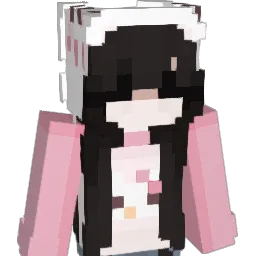 nalulol Minecraft avatar bust