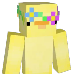 nanodragonfly Minecraft avatar bust