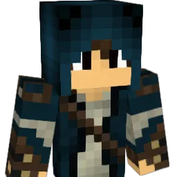 nanowrimo Minecraft avatar bust