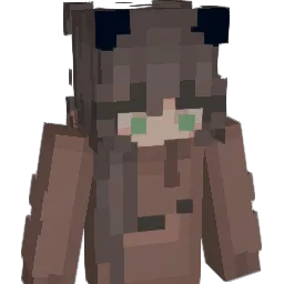 natkitkat Minecraft avatar bust