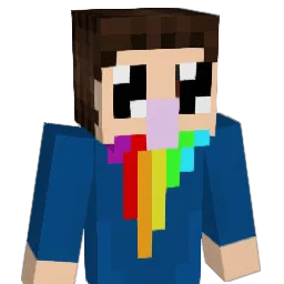 natuursteen Minecraft avatar bust