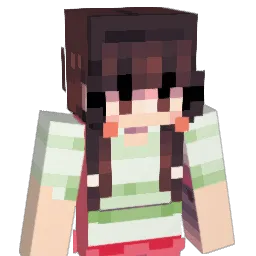 naughtypancakes Minecraft avatar bust