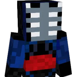navychief Minecraft avatar bust