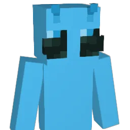 nearlyblue Minecraft avatar bust