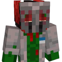 necrocrunk Minecraft avatar bust