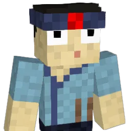 neepin Minecraft avatar bust