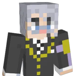 negnegic Minecraft avatar bust