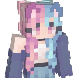 nekohwa Minecraft avatar bust