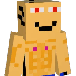 neption Minecraft avatar bust