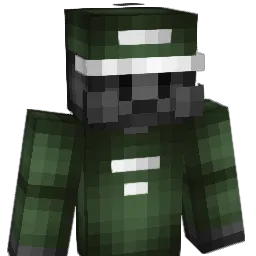 newt Minecraft avatar bust