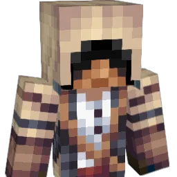 nezbraska Minecraft avatar bust