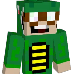 nherf Minecraft avatar bust