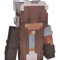 nickiminjago Minecraft avatar bust
