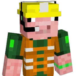 niksi Minecraft avatar bust