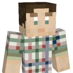 nishbish Minecraft avatar bust