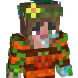 nisthetic Minecraft avatar bust